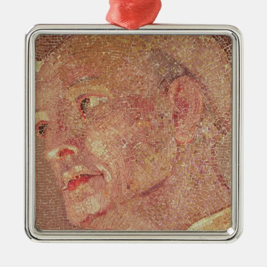 St. Bernard van Clairvaux van Crypt St. Peter Metalen Ornament (Voorkant)