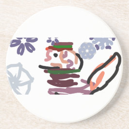 st bernard zandsteen onderzetter