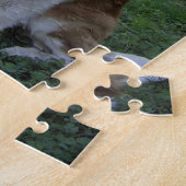 st bernard zittend 2 legpuzzel (Zijkant)