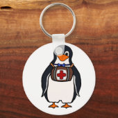 St. Bernard's Penguin-Sleutelhanger Sleutelhanger (Voorkant)