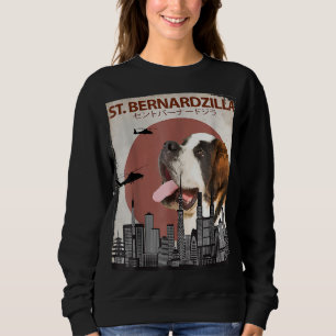 St. Bernardzilla Funny Saint Bernard Hondenliefheb Trui