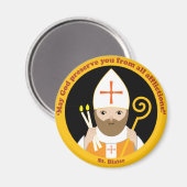 St. Blaise Magneet (Voorkant / Achterkant)