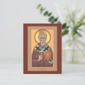 St. Blaise Prayer Card Briefkaart (Staand voorkant)
