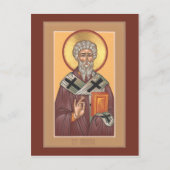 St. Blaise Prayer Card Briefkaart (Voorkant)