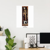 St. Blaise van Hans Memling Poster (Thuiskantoor)