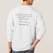 St Blues Long Sleeve T-shirt w/Hunter S. Thompson (Achterkant)