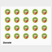 St. Bonaventure Ronde Sticker (Vel)