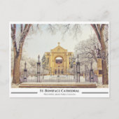 St. Boniface Catherdral Briefkaart (Voorkant)