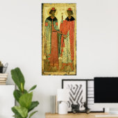 St. Boris en St. Gleb, Moskou Poster (Thuiskantoor)