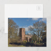St. Botolph's Church, Rugby, Warwickshire Briefkaart (Voorkant / Achterkant)
