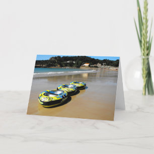 St. Brelade's Beach bij eb Jersey Feestdagen Kaart