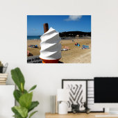 St. Brelade's Beach Poster (Thuiskantoor)