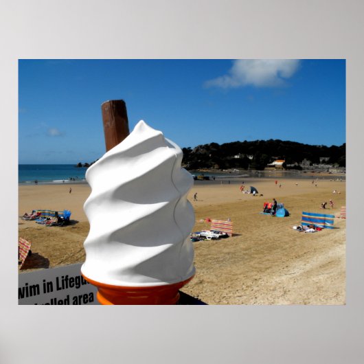 St. Brelade's Beach Poster (Voorkant)