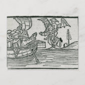 St. Brendan en de demon Briefkaart (Voorkant)