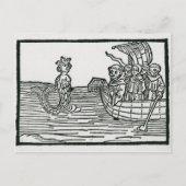 St. Brendan en de Siren Briefkaart (Voorkant)