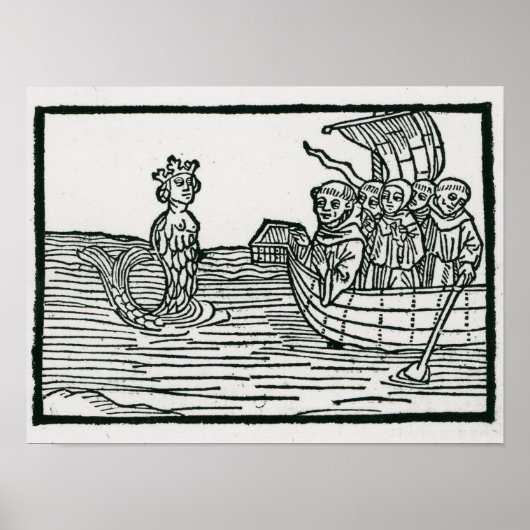 St. Brendan en de Siren Poster (Voorkant)