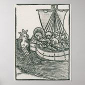 St. Brendan en de Siren Poster (Voorkant)