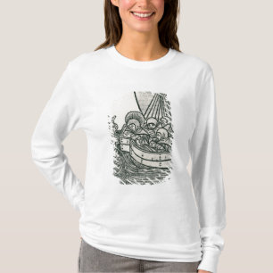 St. Brendan en de Siren T-shirt