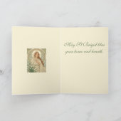 St Brigid And Snowdrops A Contemplative Quiet Kaart (Binnen)