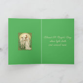 St Brigid and White Cow Kaart (Binnen)