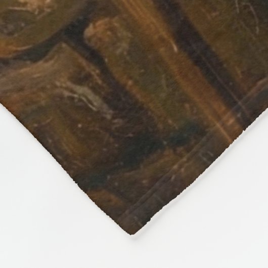 St Brigid Blacksmith Fairies Flowers Fantasy Art Fleece Deken (Hoek)