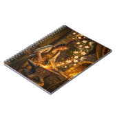 St Brigid Blacksmith Fairies Flowers Fantasy Art Notitieboek (Linkerzijde)