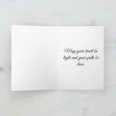 St Brigid Cross Green Rushes Crocus Imbolc Art Kaart (Binnen)