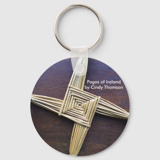 St. Brigid Cross-Sleutelhanger Sleutelhanger (Voorkant)