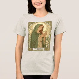 St. Brigid, de patrones van de zuivelproductie Tri-Blend Shirt