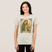 St. Brigid, de patrones van de zuivelproductie Tri-Blend Shirt (Voorkant volledig)
