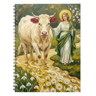 St. Brigid & De Witte Koe (Imbolc) Notitieboek