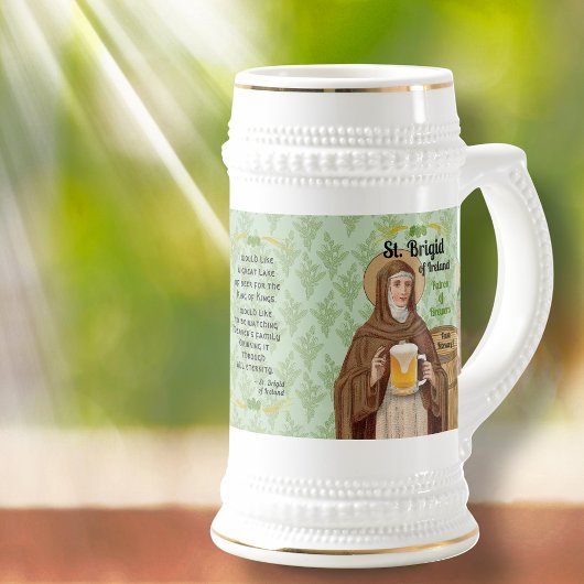 St. Brigid of Ireland and Her Barrel of Beer Bierpul