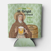 St. Brigid of Ireland and Her Barrel of Beer Blikjeskoeler (Voorkant)