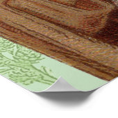 St. Brigid of Ireland and Her Barrel of Beer Poster (Hoek)