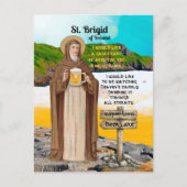 St. Brigid of Ireland and Her Lake of Beer Briefkaart (Voorkant)