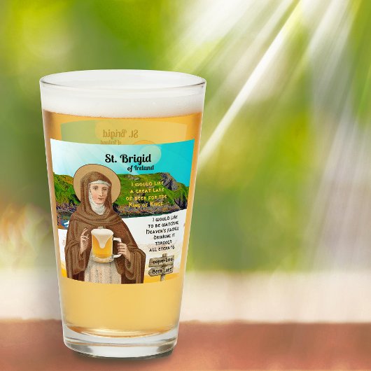 St. Brigid of Ireland and Her Lake of Beer Glas