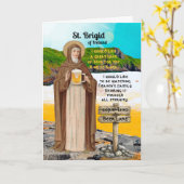 St. Brigid of Ireland and Her Lake of Beer Kaart (Gele Bloem)