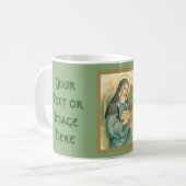 St. Brigid of Ireland (M 014) Coffee Mok 1 (Voorkant links)