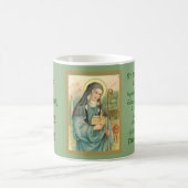 St. Brigid of Ireland (M 014) Coffee Mok 1 (Center)