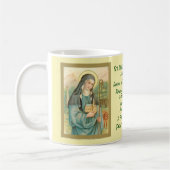 St. Brigid of Ireland (M 014) Coffee Mok 2a (Links)