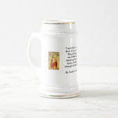 St. Brigid of Ireland Stein/Mok Bierpul (Voorkant links)