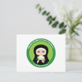 St. Brigid of Kildare Briefkaart (Staand voorkant)