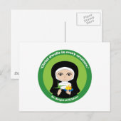 St. Brigid of Kildare Briefkaart (Voorkant / Achterkant)