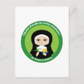 St. Brigid of Kildare Briefkaart (Voorkant)
