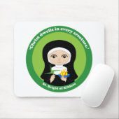 St. Brigid of Kildare Muismat (Met muis)