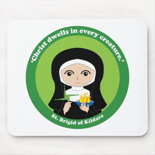 St. Brigid of Kildare Muismat (Voorkant)