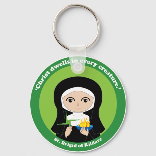 St. Brigid of Kildare Sleutelhanger (Voorkant)
