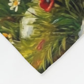 St Brigid Spring Goddess Woodland Animals Imbolc Fleece Deken (Hoek)