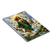 St Brigid Spring Goddess Woodland Animals Imbolc Notitieboek (Rechterzijde)