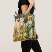 St. Brigid & The White Cow (Imbolc) Tote Bag (Dichtbij)